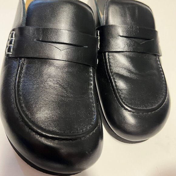JW Anderson Black Leather Mules - Size 39 - Picture 4 of 12